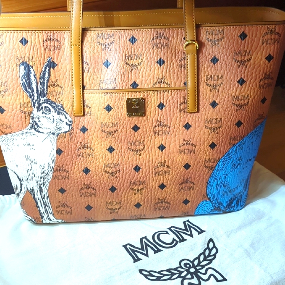 MCM Ultra Rare Hide And Seek Bunny Bag
